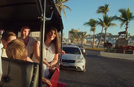 Family in a pulmonia at Mazatlan Family in a pulmonia at Mazatlan